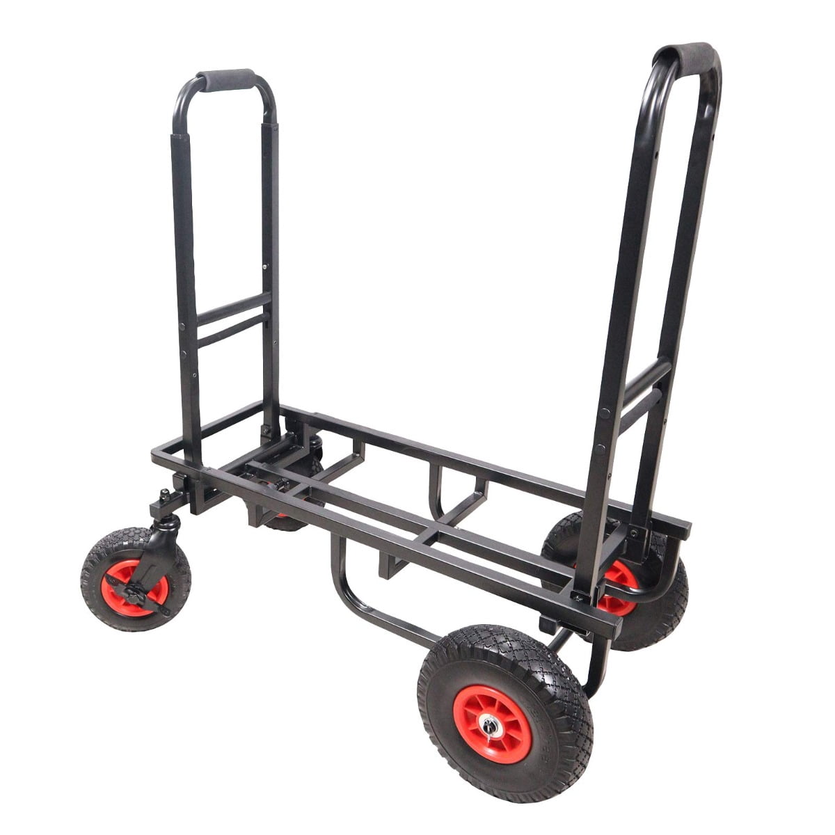ProX X-ROLLNRUN ROLL & RUN Folding 8-in-1 Multi-Cart Rolling Utility Dolly Height Adjustable Rolling Hand Truck