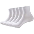 thumbnail image 2 of Chaussettes de Cheville pour Course Chaussettes Femmes Chaussettes de Randonnée Athlétiques – 100 % Coton – Évacuation de l'Humidité – Confort Respirant Coupe Basse, 2 of 7
