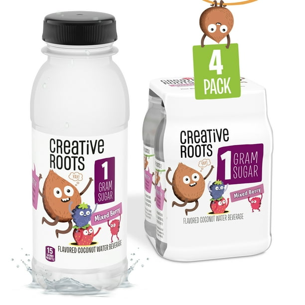 Creative Roots Mixed Berry Flavored Coconut Water Kids Beverage with