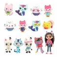 thumbnail image 2 of 13pcs/set PVC Gabby Dollhouse Figure Toy Mercat Cartoon Stuffed Animals, 2 of 3