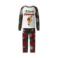 thumbnail image 2 of Pijamas navideños a juego Grinch - TKing Fashion 2024 Nuevos conjuntos de pijamas navideños familiares a juego Grinch, pijamas navideños navideños para parejas, adultos y niños, 4 Años, 2 of 4