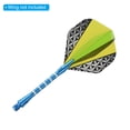 thumbnail image 4 of Uxcell 48mm Dart Shafts, 2BA Thread Aluminum Dart Stems - 6 Pack (Blue), 4 of 5