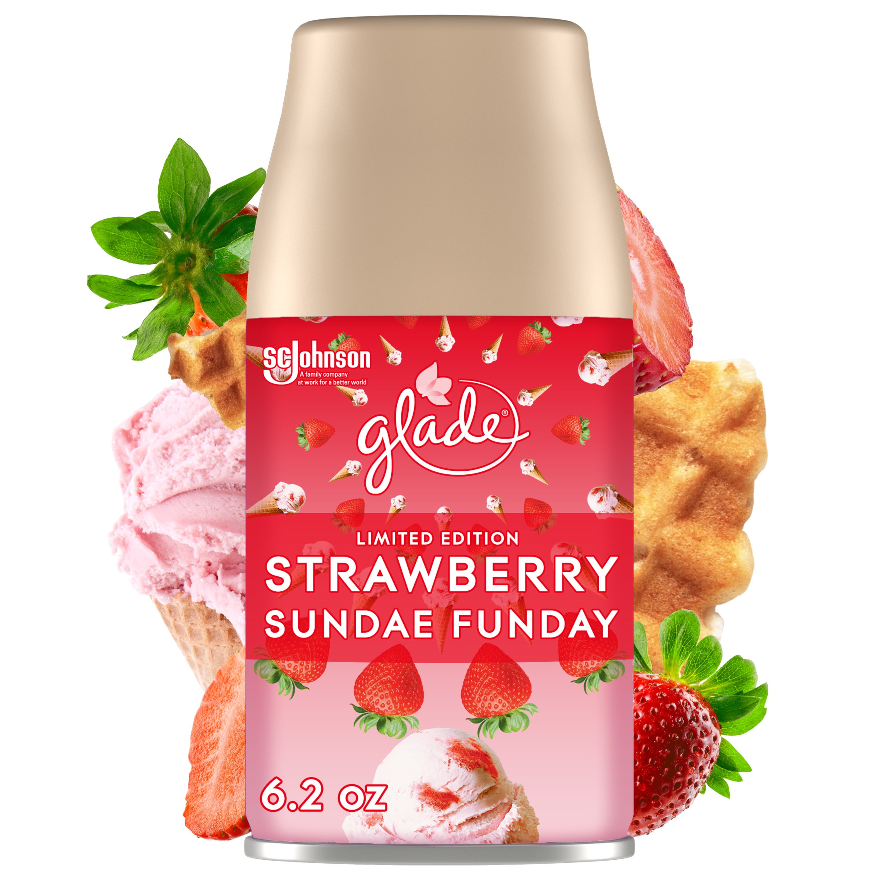 Glade Automatic Spray Refill, Automatic Air Freshener, Strawberry