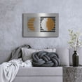 thumbnail image 3 of Luxe Metal Art 'Latitude V2' by Mike Schick, Metal Wall Art, 36"x24", 3 of 4