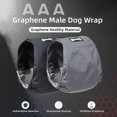 thumbnail image 4 of Pañales de envoltura lavables para perros machos Vientre de perro macho reutilizable, 4 of 8