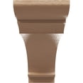 thumbnail image 2 of 2"W x 12"D x 4"H Thin Hughes Rough Cedar Woodgrain TimberThane Corbel, Primed Tan, 2 of 6