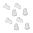 thumbnail image 3 of Domes 8pcs  Ear Tips 3 Layer Soft Silicone Replacement BTE ITE Pocket  Earplug Domes, 3 of 7