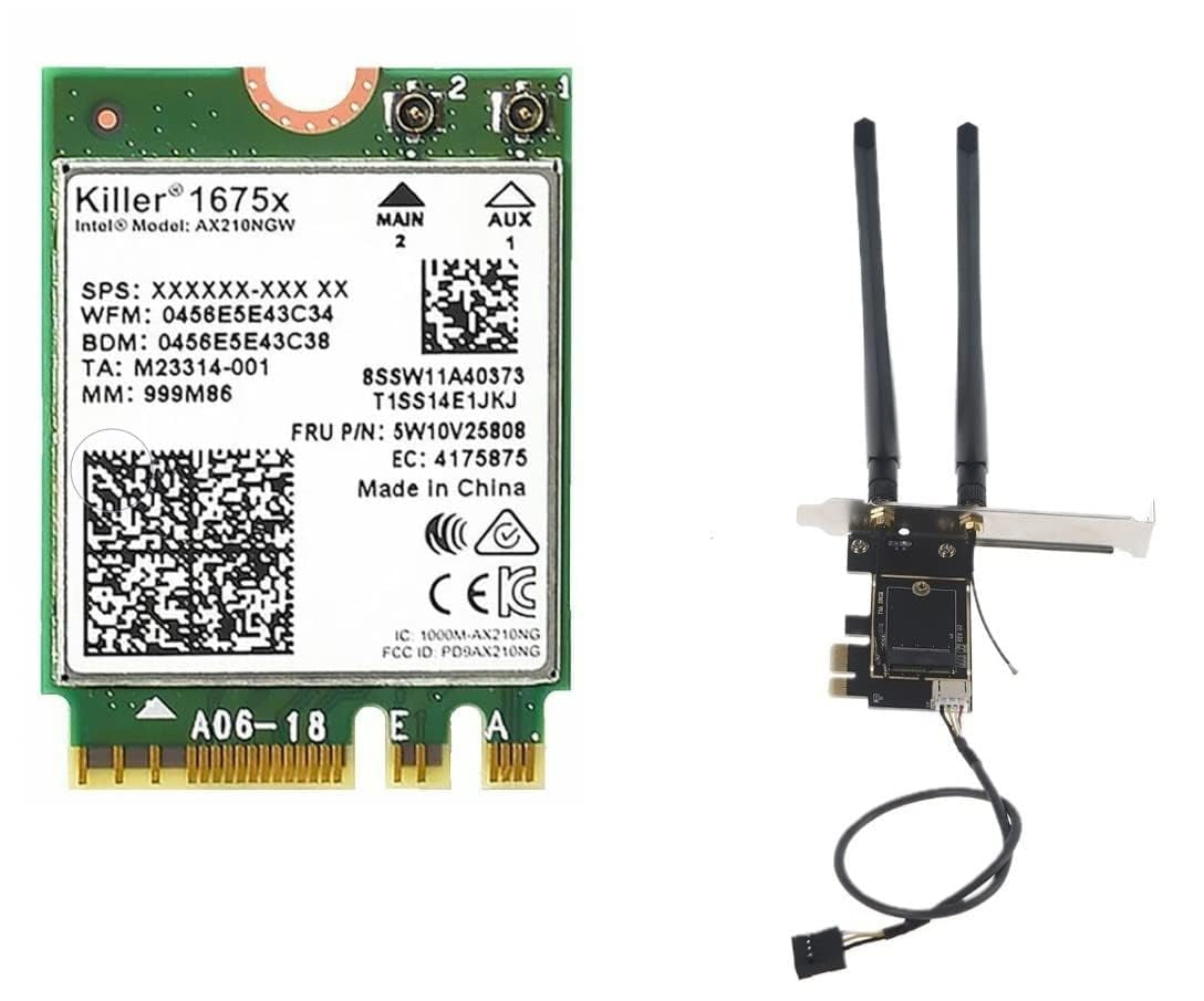 Intel BE1750x Killer Series Upgraded BE200 WiFi 7 Card