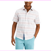 Tommy Bahama Men, Sardinia Seas Shirt, Rose Ash, Size S
