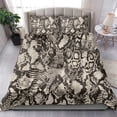 thumbnail image 3 of Wild Animal Skins Bedding Set Snake and Crocodile Mix Skin LT9, 3 of 7
