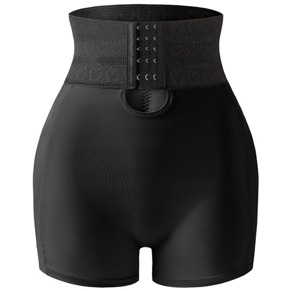 HongQid Shapewear for Women Tummy Control, High Waisted Body Shaper Shorts Butt Lifting Thigh Slimmer Shapewear Under Dress