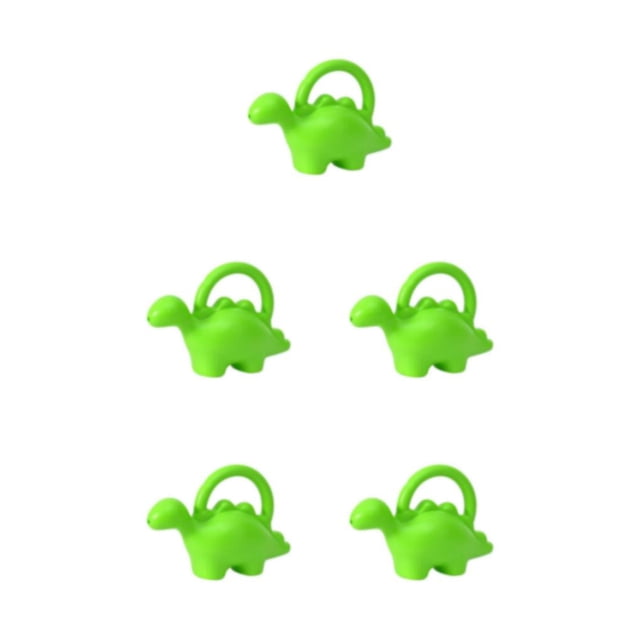 Guardoinrt Pots d'Eau avec des Animaux de Bande Dessinée Compact et Portable Large Application Dinosaure Vert 5Set