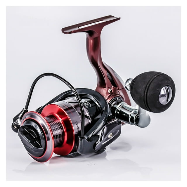 13+1bb Metal Spool Spinning Reel 5.5:1Bait Folding Rocker Spinning Wheel Fishing Reel ,Rigid Aluminum Skeletal Frame