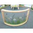 thumbnail image 2 of Whitney Brothers WB0517 Nature View Curved Divider Panel, Clear Acrylic, 2 of 3