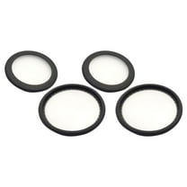 LULULION 2Sets Black PVC Stethoscope Bell Cover Diaphragm Replacement for Enhanced Durability