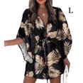 thumbnail image 2 of Minnieouse Vestidos acampanados para mujer para mujer Cuello en V profundo Mini vestido corto Compras Prendas para la parte del cuerpo Typ5 L, 2 of 5