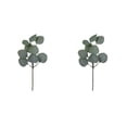 thumbnail image 3 of Hojas artificiales Naiovety Plantas Hoja Hogar Pared Decorativa Eucalipto 2Conjunto, 3 of 6