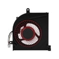 thumbnail image 3 of Ventilador De Refrigeración Para PC ABS DC 5V, Conector Negro + Rojo De 4 Pines, Ventilador De Refrigeración GPU Duradero, Para La Serie MSI GS63VR GS73VR, 3 of 7