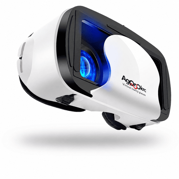 VR Headset Adjustable 3D VR Glasses Virtual Reality Headset HD Blu-ray Eye Protected Support 5~7 Inch for Phone/Android