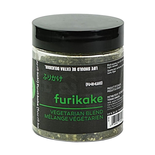 Yoshi Vegetarian Furikake Spice Blend - 75g (2.7 oz) | Japanese Seasoning Mix, Sprinkle On Rice, Vegetables, or Ramen
