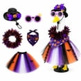 thumbnail image 2 of AZXY Halloween Porch Goose Outfits, Porch Goose Clothes, 23 Inch Goose Costume Dress for Cement & Plastic Porch Goose Statue, Fall Holiday Accessory, Outdoor Yard Lawn Patio Garden Porch Statue Decor, 2 of 6