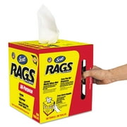 Scott Rags in a Box Unscented Durable Disposable Towels 10x12 for Commercial Use, 200 Count