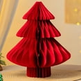 thumbnail image 2 of Decorative Folding Honeycomb Paper Tree Desktop Ornament Approximately 12 Inches High, Kindergarten Activity Prop Classroom Party Table Decor,A, 2 of 3