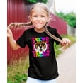 thumbnail image 2 of Tigers Sports Fan Shirt for Women and Teens School Pride Tiger Mascot Tee Black Shirt Youth Medium, 2 of 5