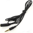 thumbnail image 3 of 1M Audio Extension Cable Multifunctional Earphone Headphones 3.5mm M/F Setero Audio Cord With Volume Control, 3 of 4