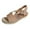 Beige, variant on JeashCHAT Sandals for Women Women's Strap Fish Mouth Slippers Sloping Heel Casual Sandals