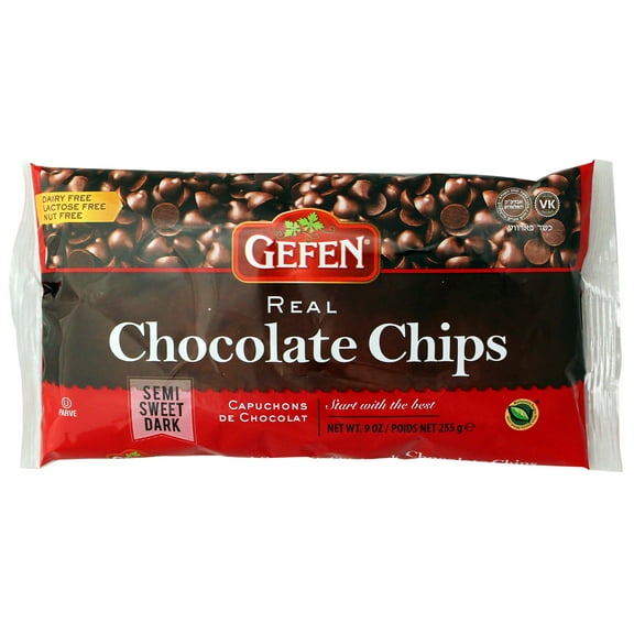 Gefen Semi-Sweet Chocolate Chips. 9 oz