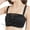Black, variant on IROINNID Women's Bras Bandeau Solid Wire Free Underwear Large Size Thin Cup Lace Underwear