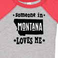 thumbnail image 4 of Inktastic Montana Someone Loves Me Boys or Girls Baby Bodysuit, 4 of 5