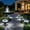 Black-A, variant on 4 Pack Flower Shaped Solar Ground Lights Outdoor,Solar Lights Outdoor Waterproof,Mini Flat Solar-Powered Garden Light,Landscape Lighting for Garden Yard Lawn Pathway Walkway Drivew (B)