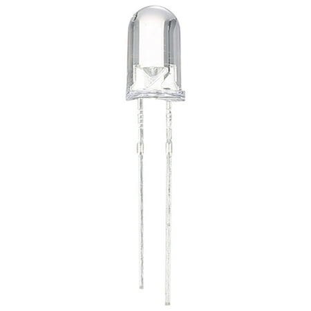 

moobody 1000pcs 5mm Red/Green/Blue/Yellow/White Round Water Clear LED Light Emitting Diodes Kit Electronic Components