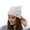 White, variant on D-GROEE Women Cat Ear Beanie Hat Wool Braided Knit Trendy Winter Warm Cap