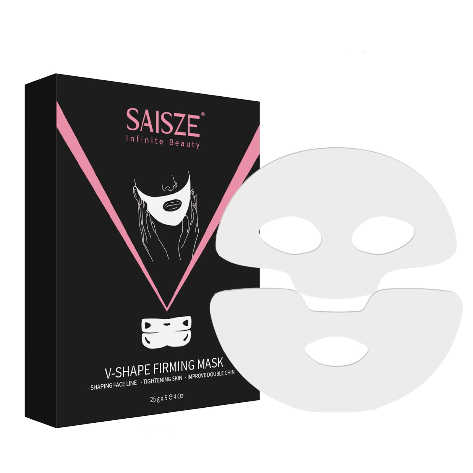 Collagen 5 Pcs Sheet Mask Set, Natural Hydrating Face Mask for Wrinkles