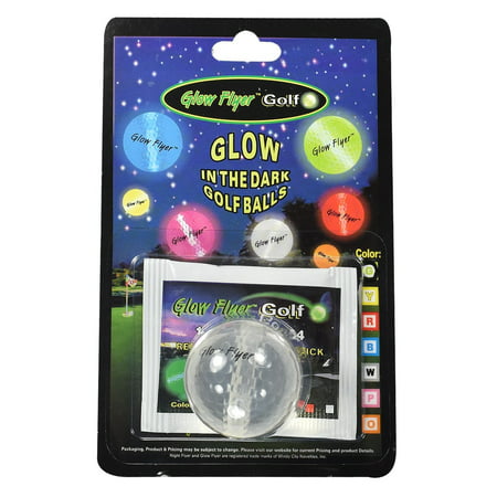 ProActive Ball - Glow in the Dark Golf Ball, High quality jumbo glow stick stays lit for 6 - 8 hours. By Glow