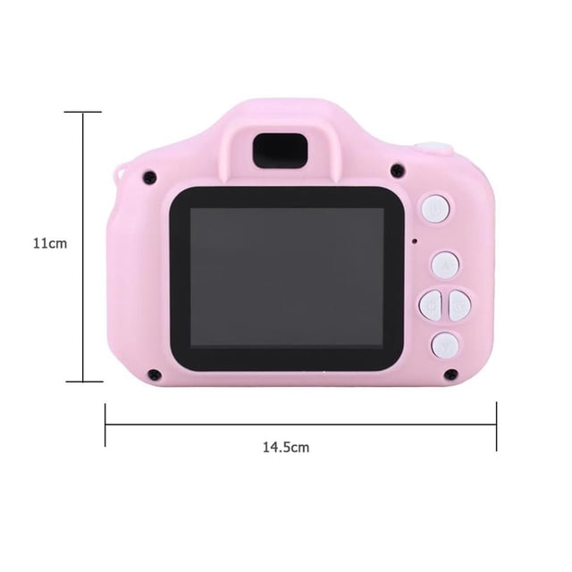 X2 Mini Portátil 2.0 Pulgadas Ips Pantalla A Color Cámara Digital Para Niños Cámara Hd 1080P (Rosa) matsuzay EL007916-00