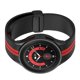 thumbnail image 2 of Correa Compatible con Galaxy Watch 5 / 5 Pro / 4 Silicona Flexible Bicolor Negro / Rojo, 2 of 5