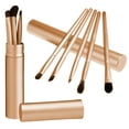 thumbnail image 5 of Eyeshadow Cosmetic Brushes Set with Tin Cylinder Case 5 Piece, 5 of 7
