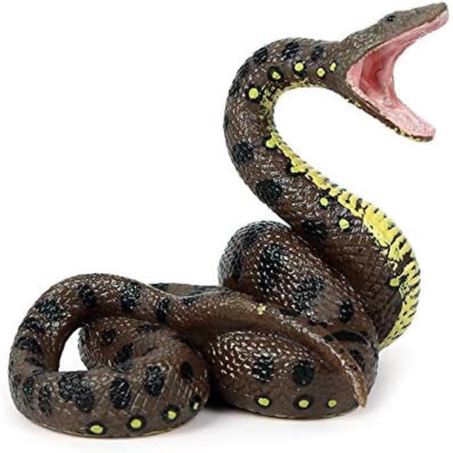 Figura Boa Constrictor HUOGUO Colección Realista de Plástico