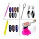 thumbnail image 4 of 8pcs Iman Ojo De Gato De Uñas Art Set Manicura Pedicure Gel, 4 of 4
