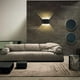 thumbnail image 3 of Aplique de pared LED moderno JAMW impermeable de aluminio 8 W blanco cálido, 3 of 5