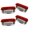 thumbnail image 1 of 8Pcs Car LED Door Warning Light Welcome Projector for Golf 6 7 MK5 MK6 B6 B7 CC, 1 of 10
