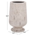 thumbnail image 4 of Safavieh Stark Antique White Ficonstone Plant Pot, 4 of 7