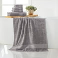 thumbnail image 3 of Everyday Home by Trident Soft Comfort 6PC Set, Charcoal, 3 of 12