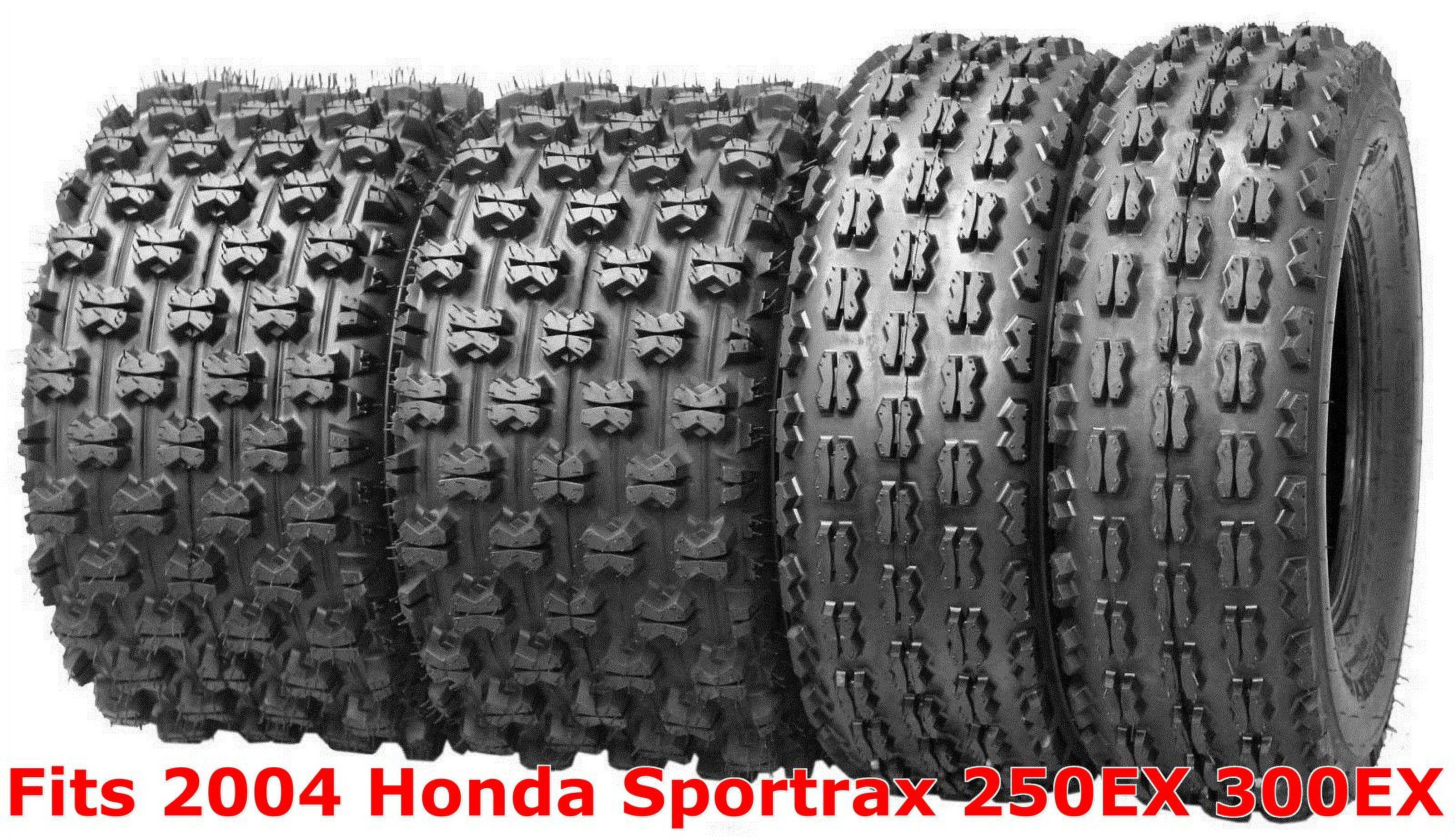 Set 4 Wanda Race ATV tires 22x7-10 & 22x10-9 fit for 2004 Honda Sportrax 250EX 300EX 