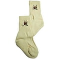 thumbnail image 2 of Ralph Lauren Big Boys Crew Sock with Golf Applique 37065-XX-Large (natural), 2 of 3