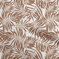 thumbnail image 1 of oneOone Velvet Brown Fabric Leaf Sewing Craft Projects Fabric Prints By Yard 58 Inch Wide, 1 of 4